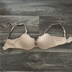 Soma Embraceable Push Up Lace Trim Bra